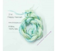 Шёлковое мулине Dinky-Dyes S-214 Happy Hannah